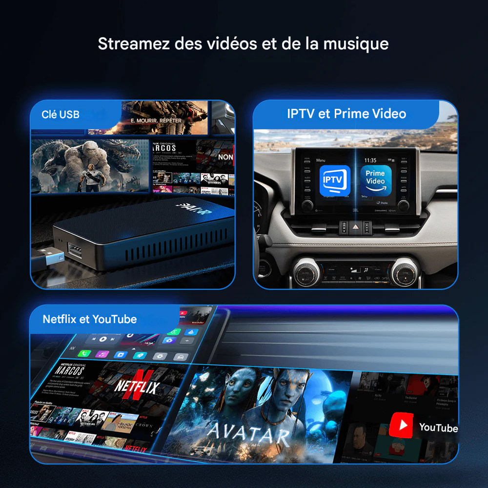 CARTYX PRO MAX â Streaming Sans Limites en Route